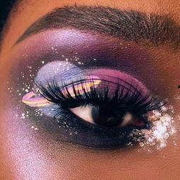 创意眼妆图片,探索视觉艺术的无限魅力